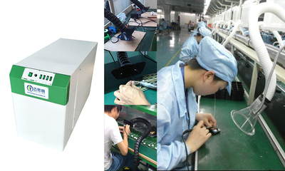 抽除車間烙鐵焊錫煙塵臭味不耗材煙霧凈化器